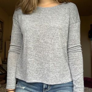 F21 Gray Top